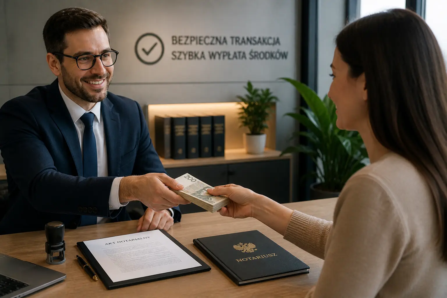 Szyba wypłata środków